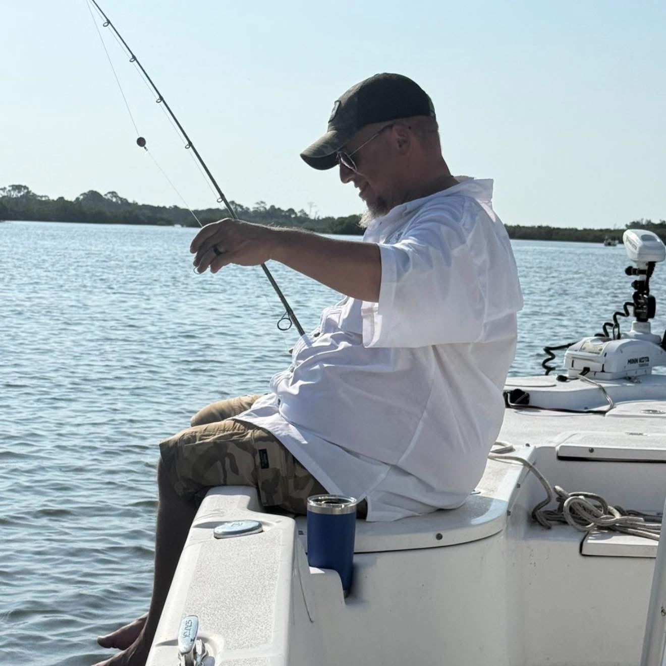Joe Martino fishing